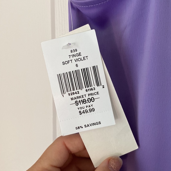 Purple French Connection maxi dress - Picture 7 of 10